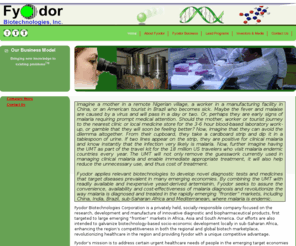 fyodorbio.com: Fyodor Biotechnologies Corporation
Fyodor Biotechnology Company Drug Supply Malaria