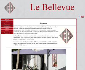 hotel-bellevue64.fr: Hotel Résidence hotelière à cambo les bains au pays basque
Site de l'hotel et de la rsidence hotelier le bellevue  cambo-les-bains au pays Basque ainsi que du restaurant le bellevue