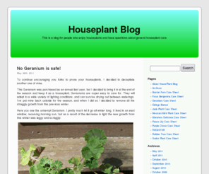 houseplantblog.com: House Plant Care Blog
