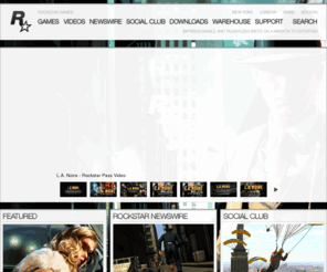 rockstar4.com: Rockstar Games
The official website of Rockstar Games. Publishers of such popular game franchises as Grand Theft Auto, Red Dead Redemption, Max Payne, Bully and more.