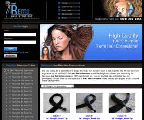 best-remi-hair-extensions.com: Remi Hair Extensions - 18", 20", 22"  Hair Extensions : Best-Remi-Hair-Extensions.com
If you have decided that Hair Extensions are the alternative you will opt for to get your hair looking fuller and more lustrous, it is essential for you to know about the hair that will be used in the process.