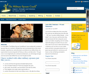 marinewivescoach.com: The Military Spouse Coach
Support Strategies and Solutions for Career and Life