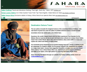 saharatravel.co.uk: Sahara Travel - Sahara Holidays
Holiday in the Sahara, off road and 4x4 Tunisia & Africa