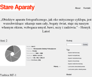 stareaparaty.com: Stare Aparaty
