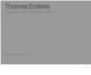 thomaserskine.com: Thomas Erskine - photographer
