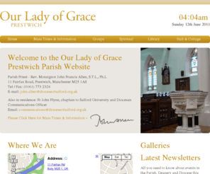 ourladyofgrace.co.uk: Our Lady of Grace | Home
Welcome to the Our Lady of Grace Prestwich Parish Website