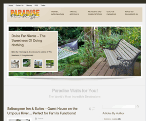 paradisewaitsforyou.com: Paradise Waits For You
The World's Premiere Destinations on a budget!