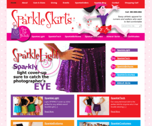 sparkleskirt.org: Welcome
SparkleSkirts: Home of the original FUN running skirt and new athletic skort!