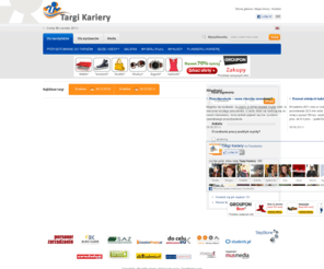 targi-kariery.com: Targi Kariery
Targi Kariery Polska - targi pracy w Krakowie i Warszawie. Zapraszamy na najlepsze targi pracy w kraju. Praca Warszawa, Kraków. Atrakcyjni pracodawcy, ciekawa praca, praktyki, staże, seminaria, warsztaty, konkursy. Prezentacje wystawców.