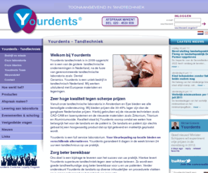 betaalbarekronen.com: Betaalbare kronen  - Yourdents
Tandtechnische onderneming voor kroon- en brugwerk. Toonaangevend in tandtechniek