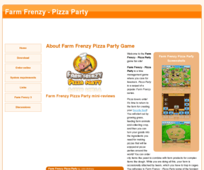 farm-frenzy-pizza-party.com: Farm Frenzy - Pizza Party
Farm Frenzy Pizza Party game: Return to the farm to create the ingredients you need to make pizzas that will be enjoyed around the world!