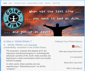 goingprimal.com: Primal Sense: An Environmental Sustainability and Green Living Blog
