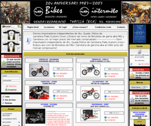 imtorello.com: INTERMOTO,IM BIKES
VENTA I REPARACION DE BICICLETAS MOTOS QUADS