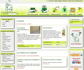 laceintureverte.com: Vente en ligne pas cher : produit anti-insecte, couteau, semence, outillage jardin, alimentation animale, soin des plantes, laceintureverte.com tout pour le jardin et la maison.
LaCeintureVerte.com Vous pouvez y trouver des Croquettes pour chiens et chats, des Produits pour le jardin, des Engrais, fertilisants Semences en graines, des Outillage pour le jardin, des Couteaux, des Anti nuisibles pour lhabitat, des Nettoyants et désinfectants