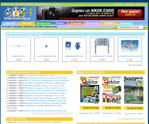 lelectronique.com: l'électronique.com, le Portail dédié à l'électronique - Montage électronique - Schéma électronique - Schéma TV - Dépannage TV
l'électronique site entierement consacré à l'électronique : Cours électronique, montage électronique, dossier, actualité  électronique(Technologie,Presse,Economie...), dépannages TV (Schémas,Pannes résolues...), logiciels, chat, forum électronique... Le site incontournable pour les électroniciens !
