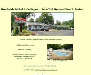 Brooksidemotelandcottages Com Old Orchard Beach Motel Cottages