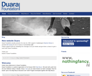 duara.org: Duara Foundation
As a foundation Duara proposes a more dynamic and reciprocal form of international development cooperation and through this it hopes to contribute to a more equal world. Duara supports local and international organizations in poor urban slum communities in sub-Sahara Africa.