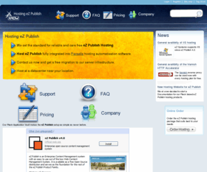 hosting-ezpublish.com: Hosting eZ Publish - Hosting eZ Publish
eZ Publish hosting and services