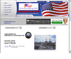 ingelsidens.com: InglesideNS.com - The Fastest Growing Military Directory on the Web!
Local community information to help make military relocation easy! Many local businesses advertise their services.