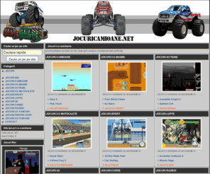 jocuricamioane.net: JOCURI CU CAMIOANE
Alatura-te echipei fanilor de camioane. Aici gasesti cele mai noi si mai cautate jocuri cu camioane, jocuri cu parcari, jocuri cu masini 4x4. Rasfata-te al