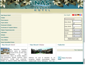 nasresort.com: Nas Resort Otel - Ürkmez
 Nas Resort Hotel - Urkmez