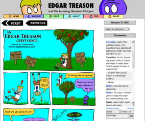 etreason.com: Edgar Treason and His Amazing Quantum Octopus
