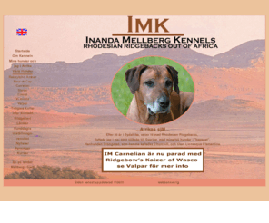 inandamellberg.com: Inanda Mellberg Kennels
Inanda Mellberg Kennels.