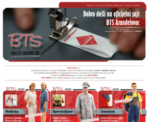 bts-uniforme.com: BTS UNIFORME - Arandjelovac - index
