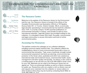 ecolawinfo.org: Resource Library for the Environment and the Law
