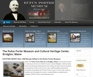 rufusportermuseum.org: The Rufus Porter Museum and Cultural Heritage Center, Bridgton, Maine - Rufus Porter Museum and Cultural Heritage Center , Bridgton Maine
Rufus Porter Museum and Cultural Heritage Center , Bridgton Maine. Miniature Portraits, Landscape and Seascapes Paintings.