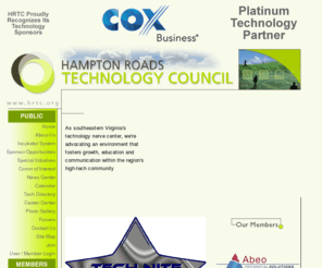 techrds.org: Hampton Roads Technology Council - Technology Center for Southeastern Virginia
The Hampton Roads Technology Council (HRTC) is the technology center for the sourtheastern region of Virginia in Hampton Roads.