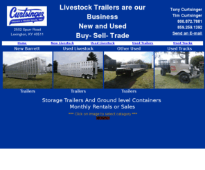 curtsingertrailers.com: Curtsinger Trailers - New and Used Trailers
