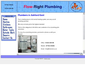flow-right.co.uk: Flow Right
Plumbing and heating engineers guide to plumbing and heating services and prices.