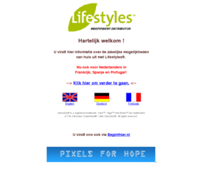 lifestyles.nl: Lifestyles producten (Intra, Vigor, Nutria, Dream Diet) en zakelijke mogelijkheden
Lifestyles producten (Intra, Vigor, Nutria, Dream Diet) en zakelijke mogelijkheden (zelfstandig thuiswerk)