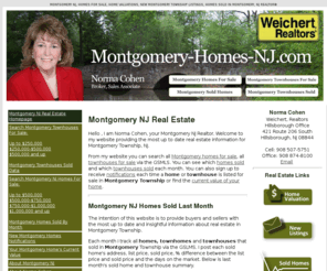 montgomery-homes-nj.com: Montgomery Township New Jersey, Real Estate Information | Homes & 
Townhomes  For Sale
Find comprehensive real estate information for Montgomery township, NJ. Search all Montgomery homes for sale, Sold Listings, Real Estate Information, home valuations, new listing notifications, townhouses for sale