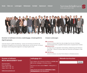 sommer-media.com: Sommer & Goßmann MEDIA-MANAGEMENT GmbH: Willkommen
