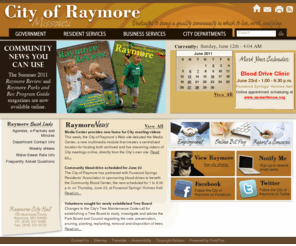 raymore.com: Raymore, MO - Official Website
Home