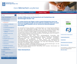trierdarmzentrum.com: Darmzentrum Trier -
		 Krankenhaus der Barmherzigen Brüder Trier
Beschreibung Beschreibung