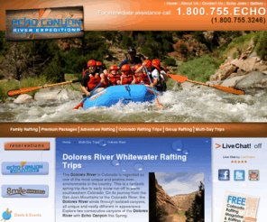 doloresrafting.com: Dolores River Whitewater Rafting Trips
Make your next Colorado vacation a memorable experience with a Dolores River whitewater rafting trip from Raft Echo River Expeditions.

