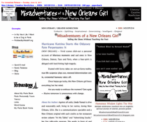 misadventuresofaneworleansgirl.com: MisadventuresofaNewOrleansGirl - New literary nonfiction by Linda Yasnyi
new literary nonfiction, advertising specialist, Yasnyi