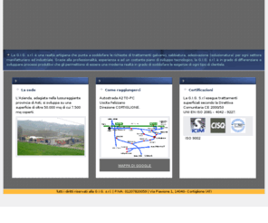 nicrom.com: G.I.G. s.r.l. -  La qualità nel rispetto dell'ambiente
G.I.G.  la qualità dei prodotti nel rispetto dell'ambiente. Azienda certificata con ISO 9002. Leader nella ricerca e nel settore dei rivestimenti galvanici e dei trattamenti superficiali. Specializzata nel trattamento di inserti per attacco gomma metallo, sbavatura a scoppio e sbavatura termica.