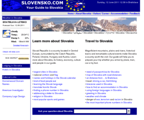 slovensko.com: Guide to Slovakia - Slovensko.com
