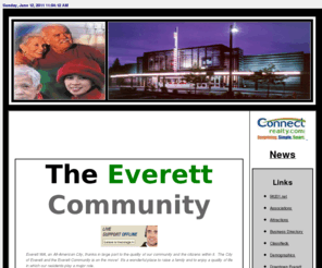 everett-community.com: Everett Community - www.Everett-Community.com - an All-American City
Everett WA, an All-American City, where its  neighborhood community is credited for the economic growth and enhanced lifestyle all residents have come to enjoy.  A city on the move, Everett is becoming the final destination for many of its visitors.