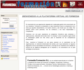 formediavirtual.com: Centro Virtual FORMEDIA

FORMEDIA FORMACIÃNC/ Marchales NÂº 90, Bajo04008 ALMERÃATEL/FAX: 950231674www.formediaformacion.cominfo@formediaformacion.com