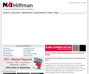 hiffman.com: NAI Hiffman - Commercial Real Estate Services for Chicago and the Midwest US
Chicago area representative for NAI, the world’s largest commercial real estate organization,
and largest full-service, privately owned real estate services firm in the Midwest, offering property sales; leasing and management; corporate
and investment services