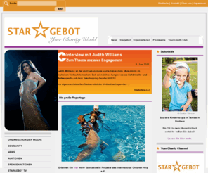 stargebot.com: Startseite: Stargebot
Das Charity Portal: Versteigerung von liebgewonnenen Dingen prominenter Zeitgenossen, Treffen Backstage, Veranstaltungen mit Promis, Golfen, Galas, Essen, Vip-Karten, etc.
