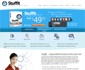 stuffitexpander.com: StuffIt File Compression & File Delivery Software
StuffIt Deluxe comes packed with all the tools and features you might ever need. Everything from your most simple file expansion task to a complicated problem like having to create a large segmented, encrypted, password-protected archive that spans two DVDs and can also be sent to a friend digitally (phew!) - StuffIt can handle it. Try Deluxe for 30 days and see for yourself how powerful it really is.