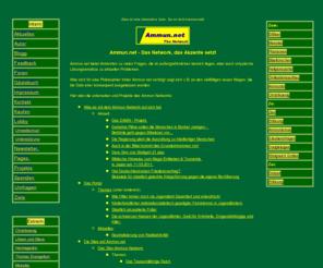 ammun.com: Ammun - Kontinuitaet und Zuversicht.
Ammun.com stellt unkommerziell Informationen und Hilfen.