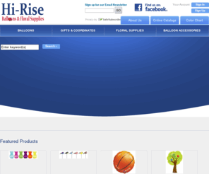 hirisebfs.com: Hi-Rise Balloons
Hi Rise Balloons is a wholesale distributor of balloons, floral hard goods, & gifts.