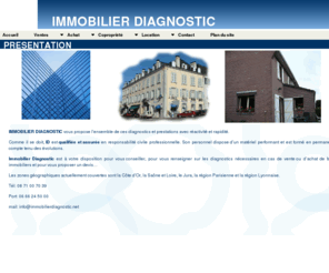 immobilierdiagnostic.net: Immobilier Diagnostic: Expertise immobilière, Loi CARREZ, Amiante, Plomb, Termites, Performance Energetique
Diagnostics immobilier, expertise, copropriété